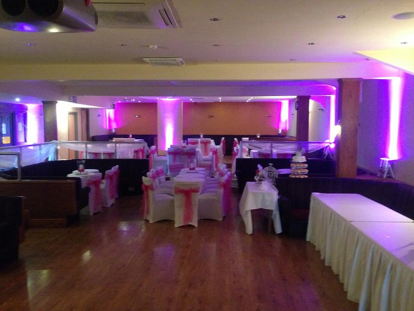 Venue Dressing Liverpool, Dance Floor hire, Light Up LOVE Letters